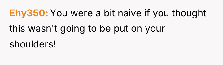 Ehy350 You were a bit naive if you thought this...