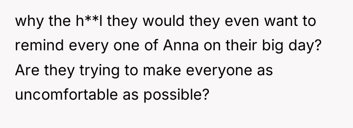 why the h**l they would they even want to remind...