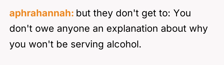 aphrahannah but they don't get to: You don't owe anyone...
