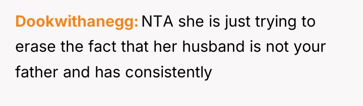 Dookwithanegg NTA she is just trying to erase the fact...