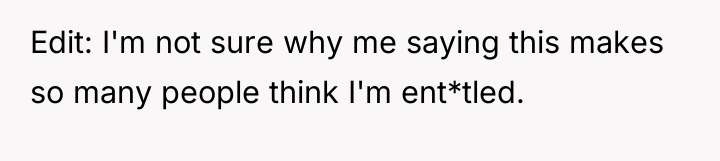 Edit: I'm not sure why me saying this makes so...