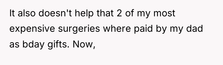 It also doesn't help that 2 of my most expensive...