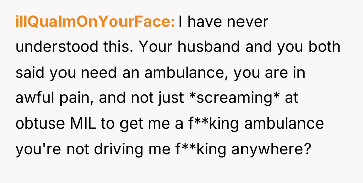 illQualmOnYourFace I have never understood this. Your husband and you...