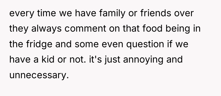 every time we have family or friends over they always...