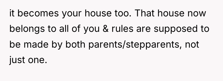 it becomes your house too. That house now belongs to...