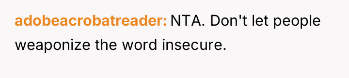 adobeacrobatreader NTA. Don't let people weaponize the word insecure.