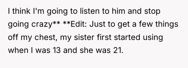 I think I'm going to listen to him and stop...