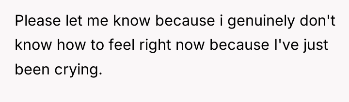Please let me know because i genuinely don't know how...