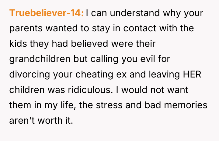 Truebeliever-14 I can understand why your parents wanted to stay...