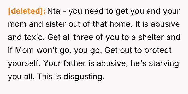 [deleted] Nta - you need to get you and your...