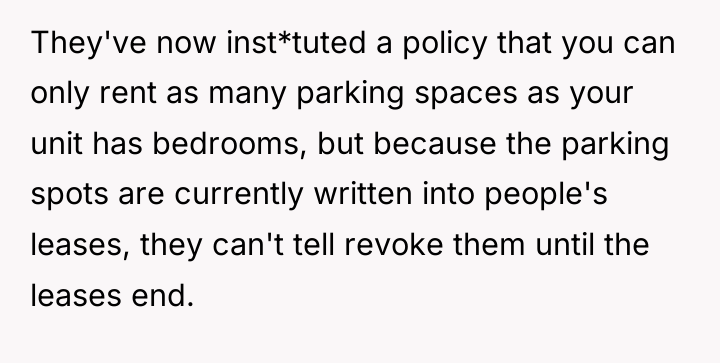 They've now inst*tuted a policy that you can only rent...