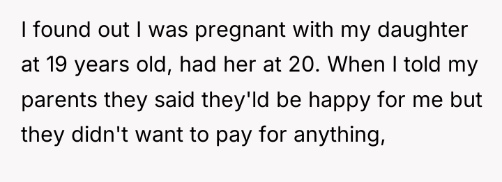 I found out I was pregnant with my daughter at...