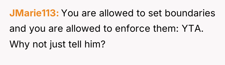 JMarie113 You are allowed to set boundaries and you are...
