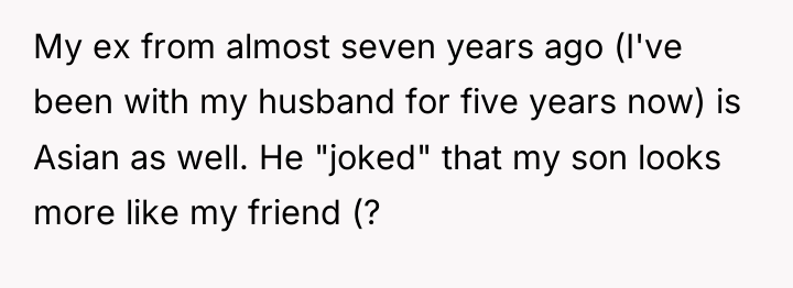 My ex from almost seven years ago (I've been with...