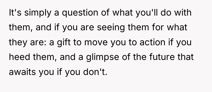 It's simply a question of what you'll do with them,...
