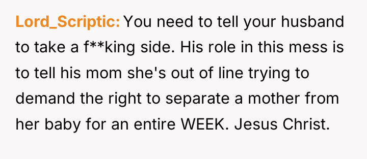 Lord_Scriptic You need to tell your husband to take a...