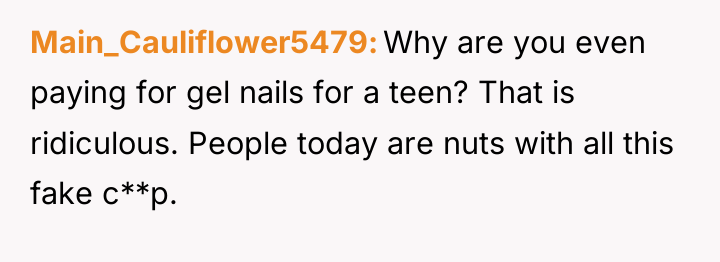 Main_Cauliflower5479 Why are you even paying for gel nails for...