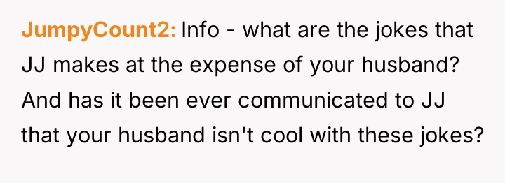 JumpyCount2 Info - what are the jokes that JJ makes...
