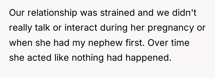 Our relationship was strained and we didn't really talk or...