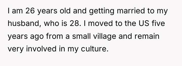I am 26 years old and getting married to my...