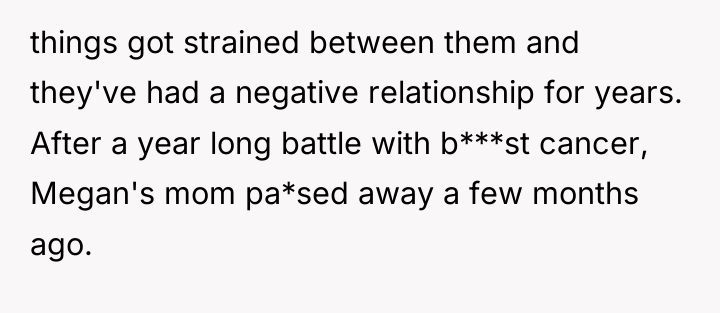 things got strained between them and they've had a negative...