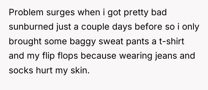 Problem surges when i got pretty bad sunburned just a...