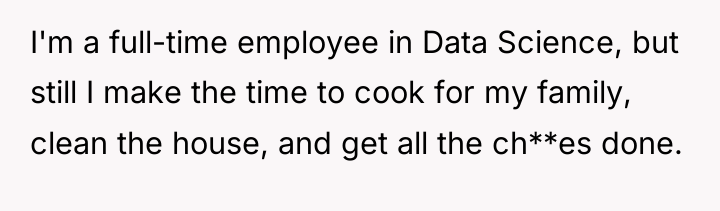 I'm a full-time employee in Data Science, but still I...