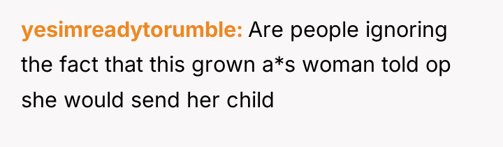 yesimreadytorumble Are people ignoring the fact that this grown a*s...