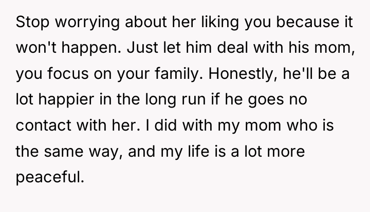 Stop worrying about her liking you because it won't happen....