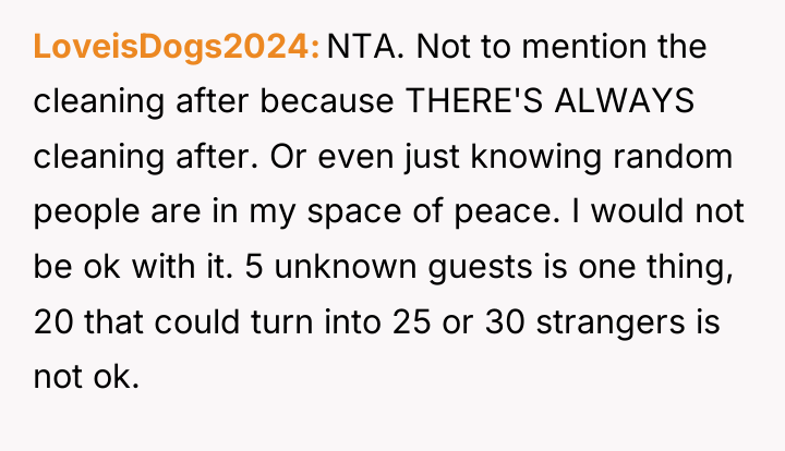 LoveisDogs2024 NTA. Not to mention the cleaning after because THERE'S...
