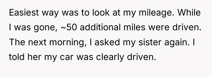 Easiest way was to look at my mileage. While I...