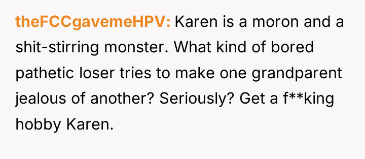 theFCCgavemeHPV Karen is a moron and a shit-stirring monster. What...