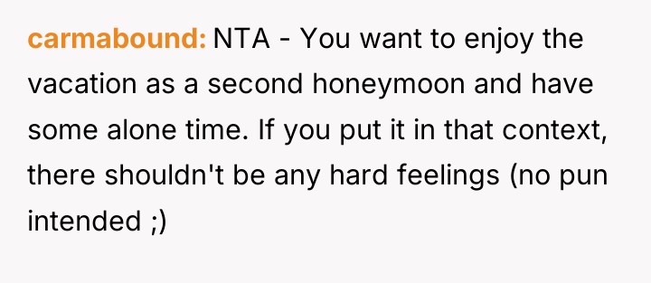 carmabound NTA - You want to enjoy the vacation as...