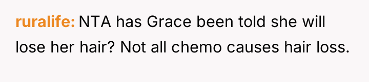 ruralife NTA has Grace been told she will lose her...