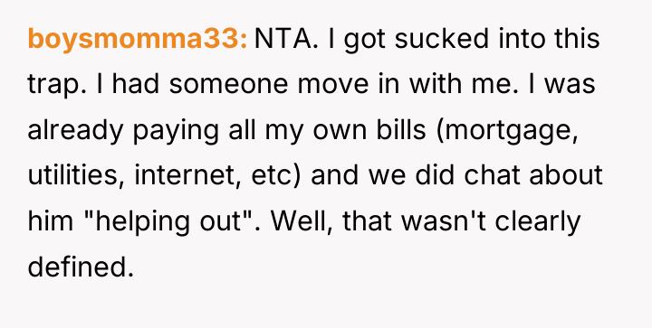 boysmomma33 NTA. I got sucked into this trap. I had...