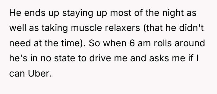 He ends up staying up most of the night as...