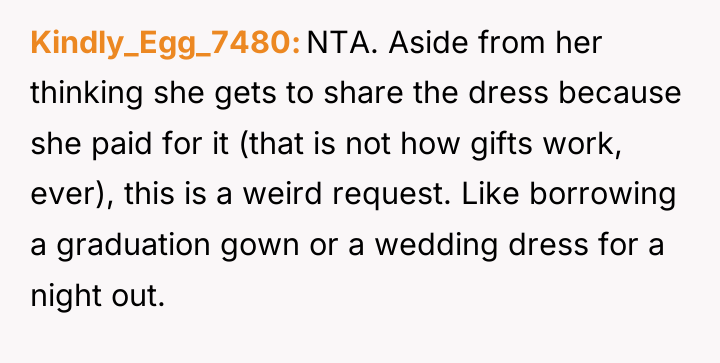 Kindly_Egg_7480 NTA. Aside from her thinking she gets to share...