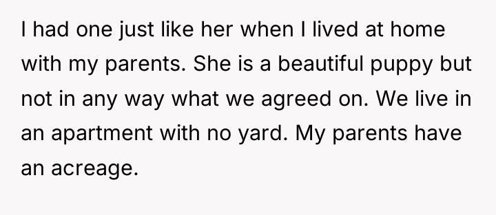 I had one just like her when I lived at...