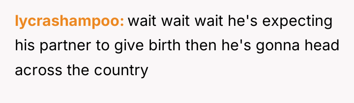 lycrashampoo wait wait wait he's expecting his partner to give...