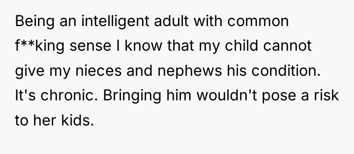 Being an intelligent adult with common f**king sense I know...