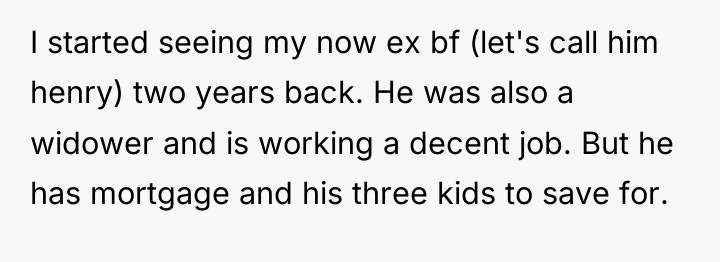 I started seeing my now ex bf (let's call him...