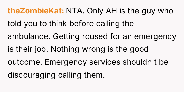 theZombieKat NTA. Only AH is the guy who told you...