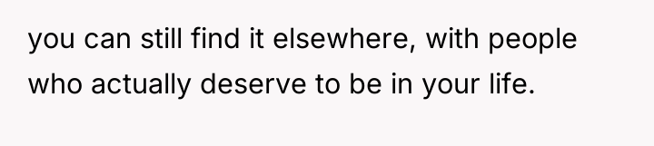 you can still find it elsewhere, with people who actually...