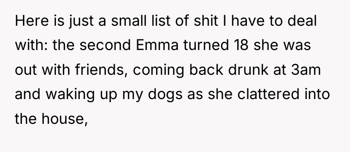Here is just a small list of shit I have...