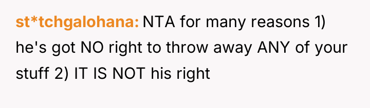 st*tchgalohana NTA for many reasons 1) he's got NO right...