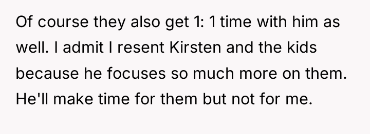 Of course they also get 1: 1 time with him...
