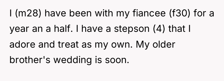 I (m28) have been with my fiancee (f30) for a...