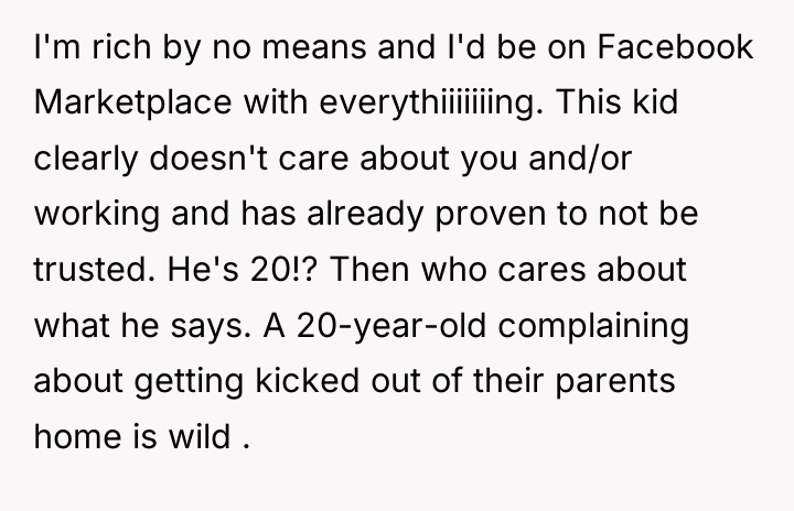 I'm rich by no means and I'd be on Facebook...