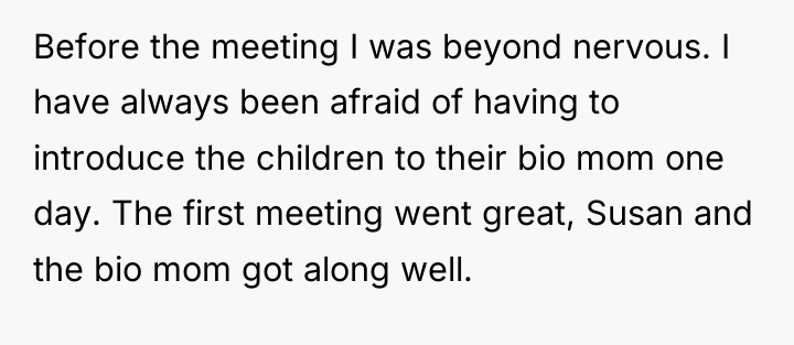 Before the meeting I was beyond nervous. I have always...