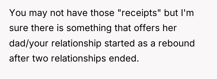 You may not have those "receipts" but I'm sure there...